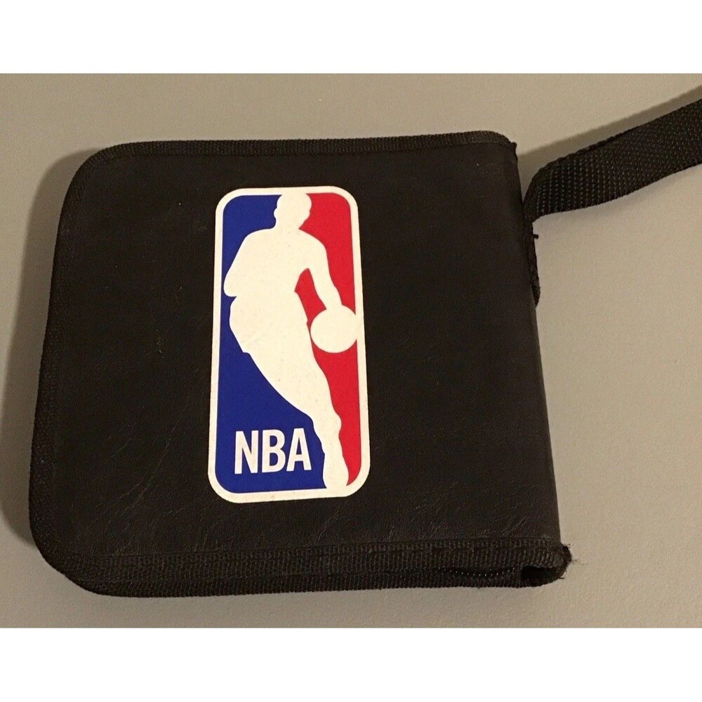 Vintage 90s NBA/Gatorade Compact Disc CD Holder Travel Case - 6 Double Sleeves
